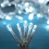 Instalație Lumini LED, 60 Becuri, Alb Rece, 5.9m, Baterii, Cablu Transparent, Oem