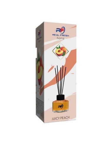 Odorizant de camera Real Fresh, Home Juicy Peach, 100ml