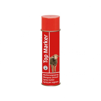 SPRAY PENTRU MARCARE OI TOP MARKER KERBL 500ML ROSU foto