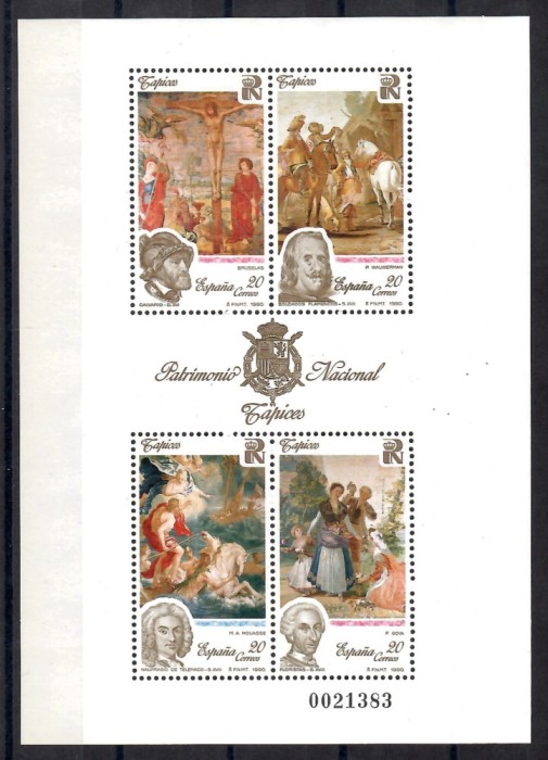 Spania 1990 - Patrimoniul Cultural National, Coliță, MNH