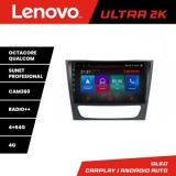 Navigatie Mercedes W211 W219 Lenovo Kit-090 8 core QLED Qualcomm 4+64 360 Android Waze USB Navigatie Internet Youtube Radio CarStore Technology