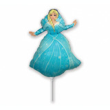 Balon folie, model Frozen Princess, Elsa, 35 cm