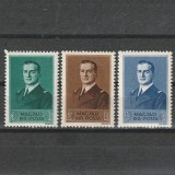 Korm&aacute;nyz&oacute;i Arck&eacute;psor (Portretul Guvernatorului) LP596-598 Ungaria 1938