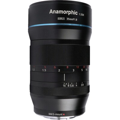 Obiectiv Manual Sirui 35mm F1.8 APS-C Anamorphic 1.33x Lens M4/3 DESIGILAT foto
