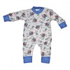 Salopeta Tip Pijama cu Masinute pentru bebelusi, 6-9 luni Albastru, 74, Albastru, 6-9 luni, Baieți
