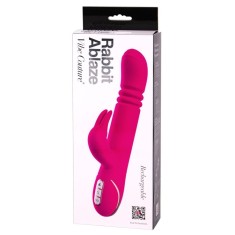 Vibrator cu Incalzire si Miscare de Impingere (22.5 cm &ndash; 23.5 cm)