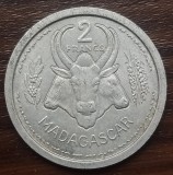 Moneda Madagascar - 2 Francs 1948, Europa