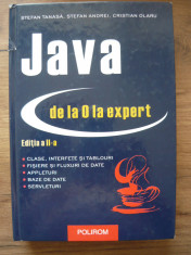 TANASA / ANDREI / OLARU - JAVA DE LA 0 LA EXPERT - 2007 foto