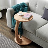 Masuta laterala Holeby 56 x 38 cm efect lemn [en.casa] HausGarden Leisure, [en.casa]