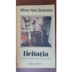 Licitatia-Mircea Horia Simionescu