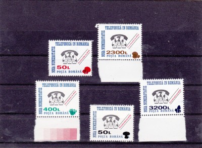 1999 LP 1476 NOUA NUMEROTATIE TELEFONICA SUPRATIPAR CIUPERCI MNH foto