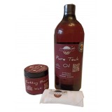 Mix&rsquo;N Match Pure Teak Oil &amp; Cutting Board Wax, 1000 ml/200 ml, laveta bumbac