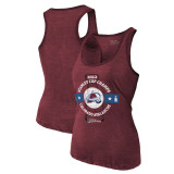 Colorado Avalanche tricou de dama 2022 Stanley Cup Champions Racerback Tank Top purple - S