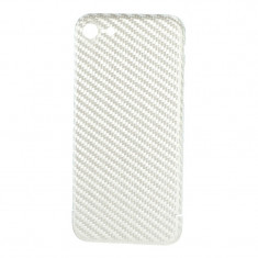 Husa de Carbon NEVOX pentru Apple iPhone 8, White foto