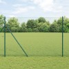 VidaXL Gard Hexagonal Verde 1.5x10 m Oțel