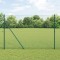 vidaXL Gard Hexagonal Verde 1.5x10 m Oțel