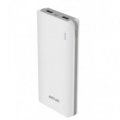 Baterie Externa PowerBank Astrum PB120 10000mAh, Usb 2.0, Alb