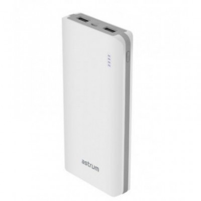 Power Bank Astrum PB200 20000mAh, Usb 2.0, Alb foto