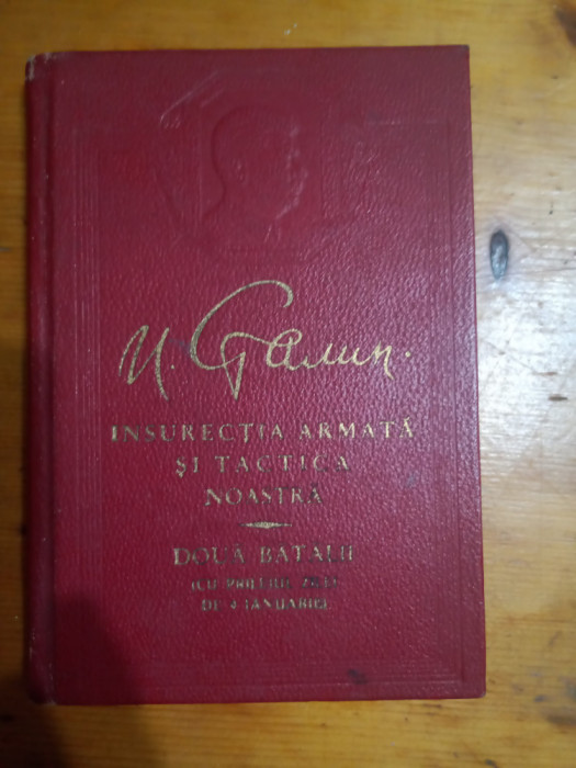 Insurectia armata si tactica noastra-Doua batalii(cu prilejul zi 9 ian)-I.Stalin