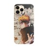 Husa compatibila cu Apple iPhone 13 model Pain Naruto, Silicon, TPU, Viceversa, Transparent, Carcasa
