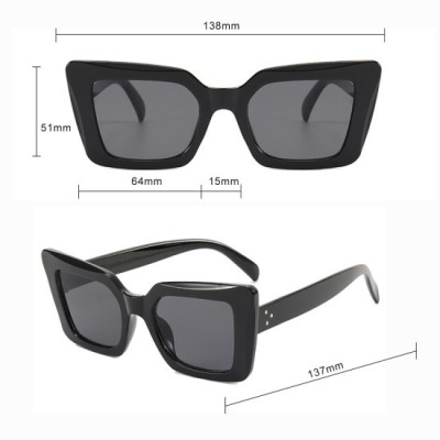 Ochelari de Soare pentru Femei - Techsuit (5277) - Leopard / Brown foto