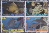 Timbre cu pești din Antilele Olandeze