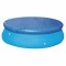 Prelata Universala, pentru Acoperire Piscine Gonflabile Rotunde cu Diametru 244 cm, Material PVC, Impermeabila, Albastru