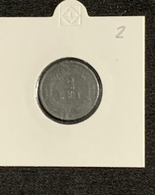 Moneda 2 lei 1941 foto