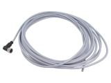 Conector HARTING M12 mufă mamă 4 pini unghi cablu 5m C21320000000000