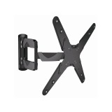 Suport TV reglabil GoGEN L, diagonala 23&quot; la 55&quot; (60-140 cm), 35 Kg, VESA, rotire si inclinare, negru