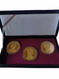 Medalii de colectie placate cu aur MARI EROI LEGIONARI