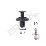 Clips Fixare Honda/Mitsubishi 7X10mm - Negru Set 10 Buc 135574 B25700-RMX