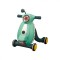 Antemergator pentru copii, multifunctional, 2 in 1, cu lumini, bile si muzica, culoare verde, far multicolor, varsta 12+ luni, centru de activitati in