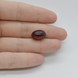 Cabochon granat hessonit 14x10x7mm c75