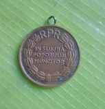 F656-Medalia RPR- Eliberarea de sub Jugul Fascist BRONZ STARE FOARTE BUNA.