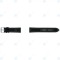 Samsung Galaxy Watch 3 45 mm (SM-R840 SM-R845) Set curea mărime M/L 2mm piele neagră GH98-45536A