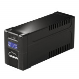 UPS SilverCloud SafePC 650AVR 360W, AVR, LCD, Monitorizare USB - Protectie PC