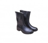 Cizme Din Pvc Tip Bursuc Negre 44