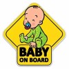 Autocolant Baby on Board 15x11cm Type-1 Garage AutoRide