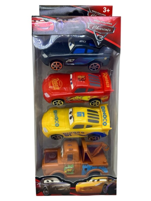 Set 4 masinute Cars Speed Challenge
