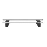 Bare transversale Menabo Delta Silver pentru Citroen C5 (Mk2), 4 usi, model 2007-2017