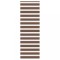 Jaluzea tip zebra maro lățime țesătură 80,9 cm poliester