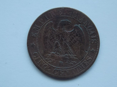 5 CENTIMES 1864 BB FRANTA foto