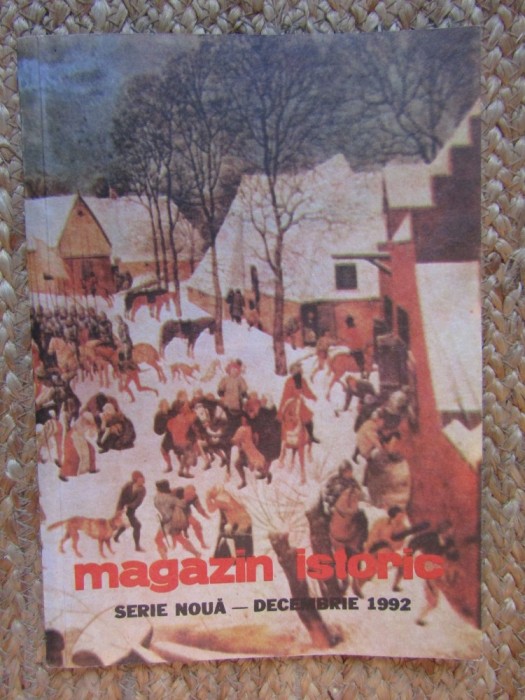 Magazin Istoric - DECEMBRIE 1992 NR. 12
