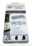 SAC MICROFIBRA 19L PER WET &amp; DRY, 4 BUCATI ZR8001 pentru aspirator Rowenta GROUPE SEB