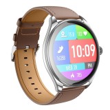 Cumpara ieftin Smartwatch Hoco Y22 AMOLED cu Functie Apel Bluetooth Silver