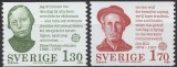 C2051 - Suedia 1980 - Europa-cept 2v.neuzat,perfecta stare