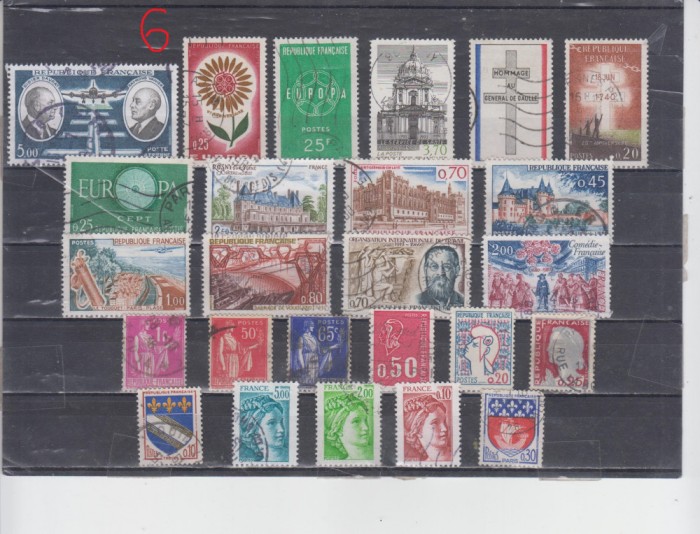 A7 T2 21 - Timbre foarte vechi - Franta