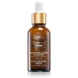 Delia Cosmetics Vitamin C ser stralucire cu vitamina C pentru față și g&acirc;t 30 ml