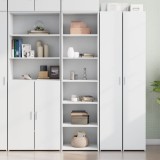 VidaXL Dulap &icirc;nalt, alb, 50x41x185 cm, lemn prelucrat